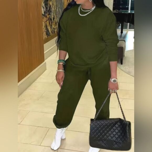 Ladies two-piece sweatsuit sz XL - Picture 5 of 5